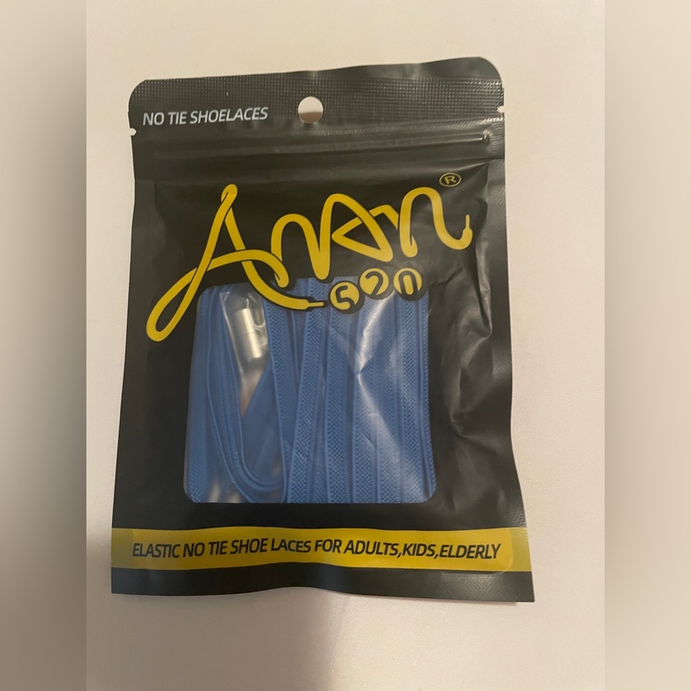 🦋Elastic No Tie Shoelaces - Blue